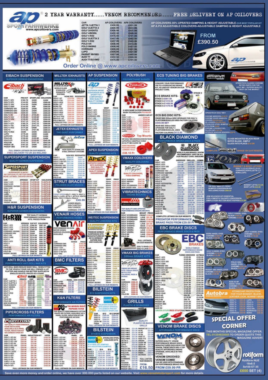 Performance VW Preview Pages