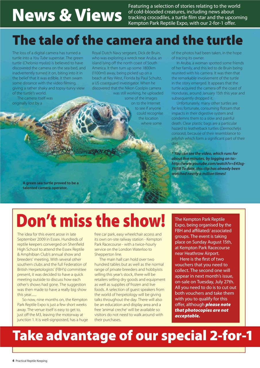 Practical Reptile Keeping Preview Pages