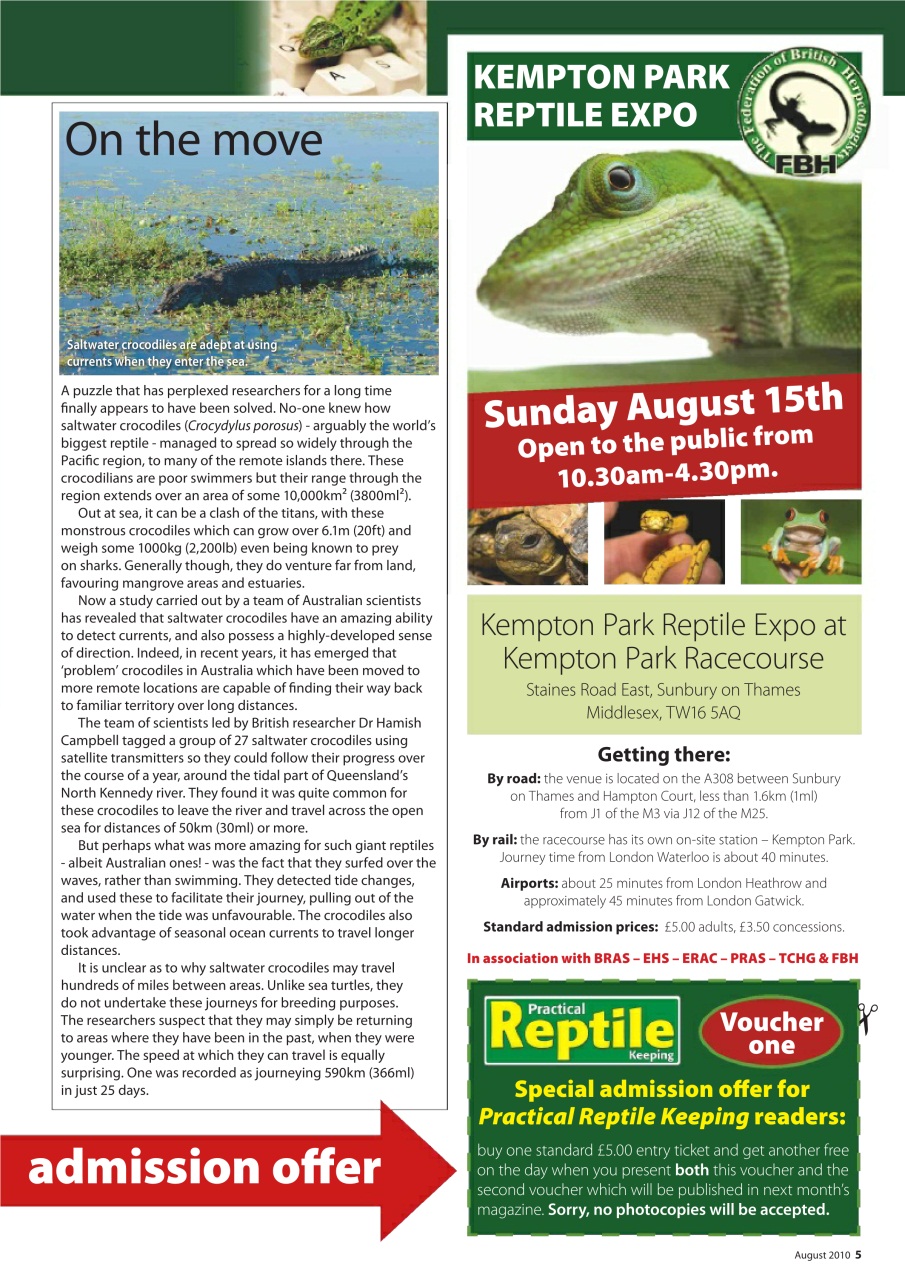 Practical Reptile Keeping Preview Pages