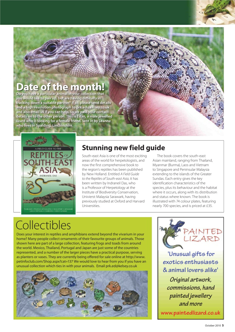 Practical Reptile Keeping Preview Pages