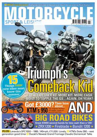 Motorcycle Sport & Leisure issue July 2013