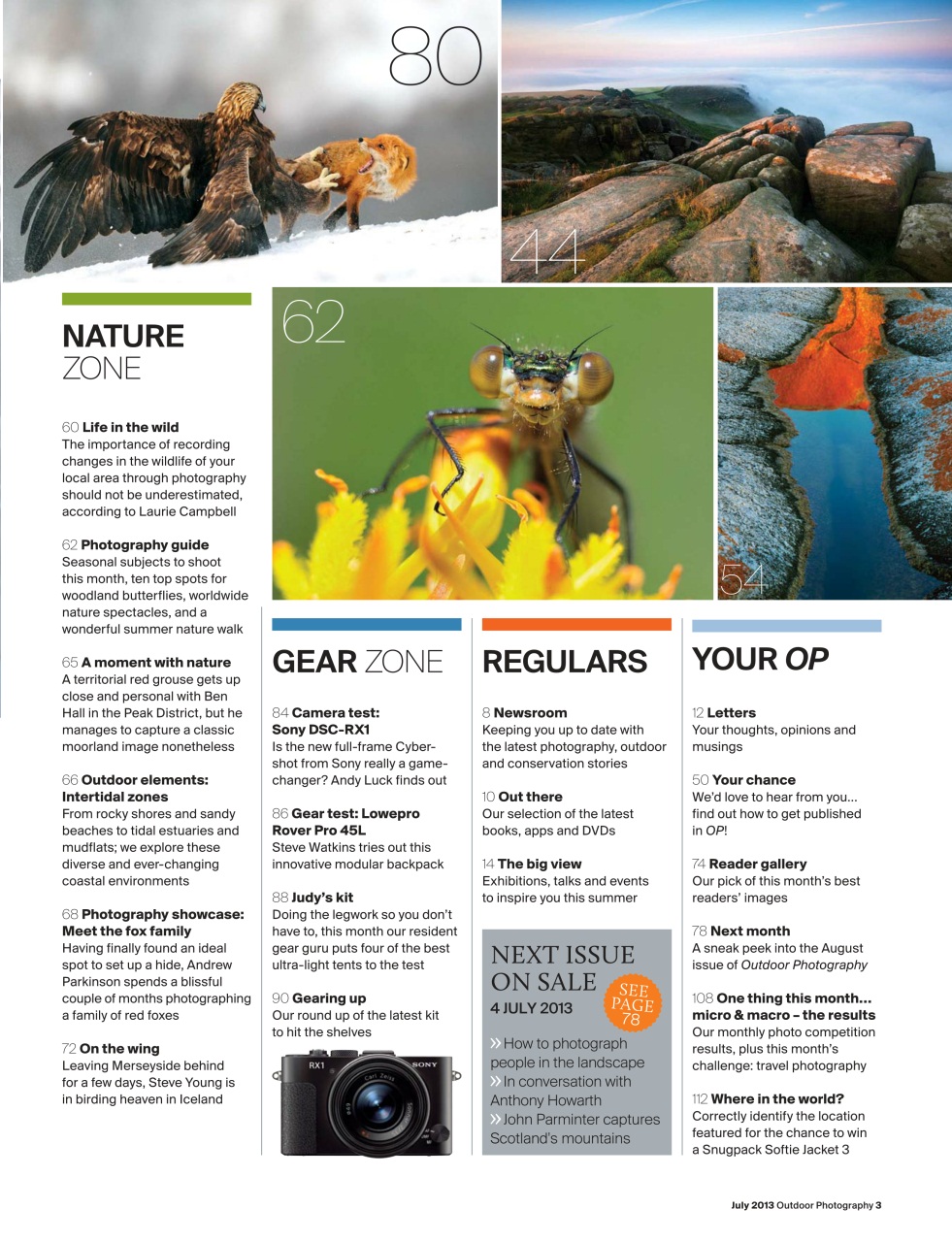 Outdoor Photography Preview Pages