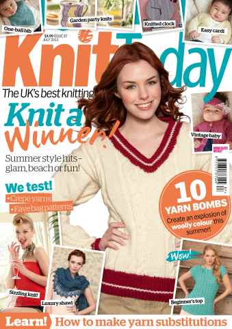 Knit Today issue July 2013