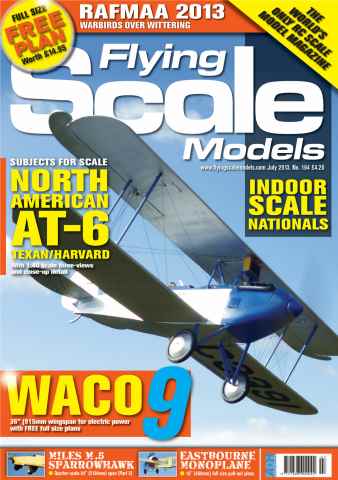 Flying Scale Models issue July 2013