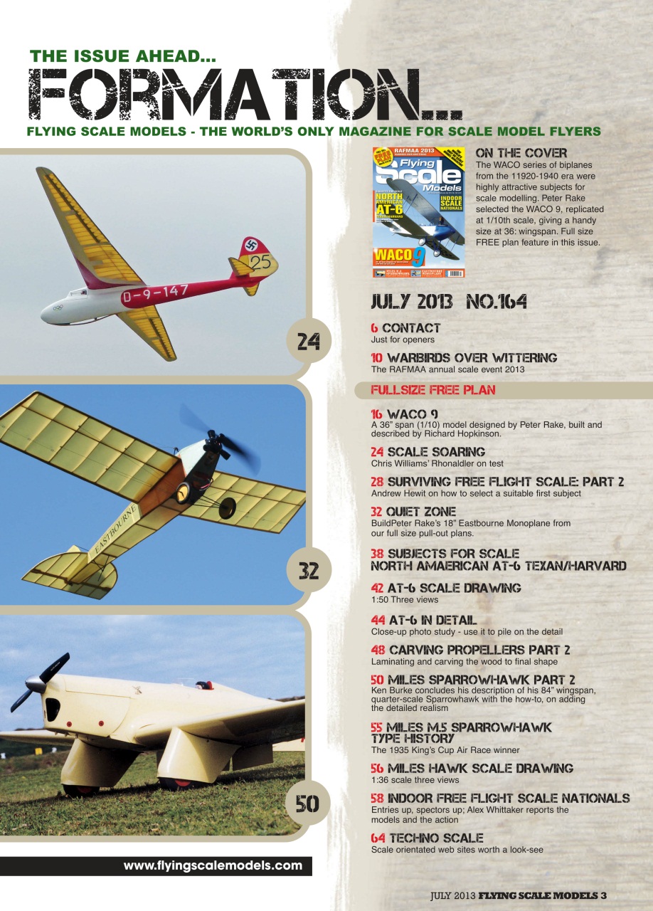 Flying Scale Models Preview Pages