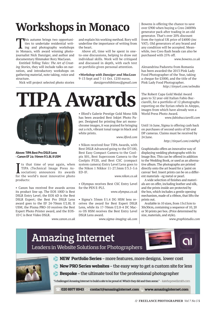 f2 Cameracraft Preview Pages