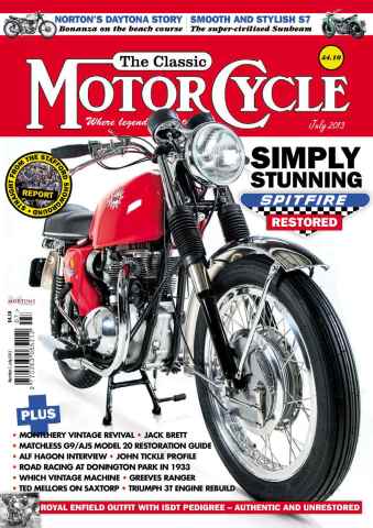 The Classic MotorCycle issue July 2013
