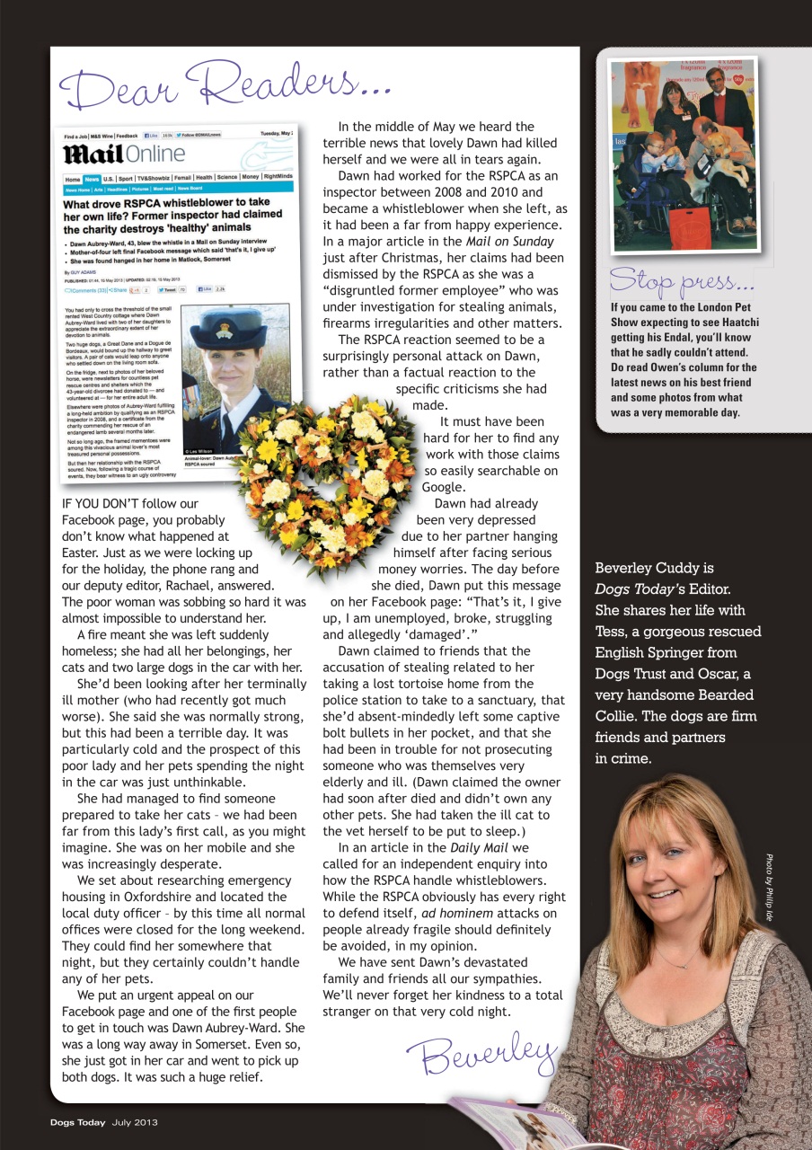 Dogs Today Magazine Preview Pages