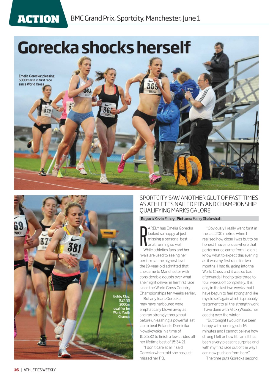 AW – Athletics Weekly Magazine Preview Pages