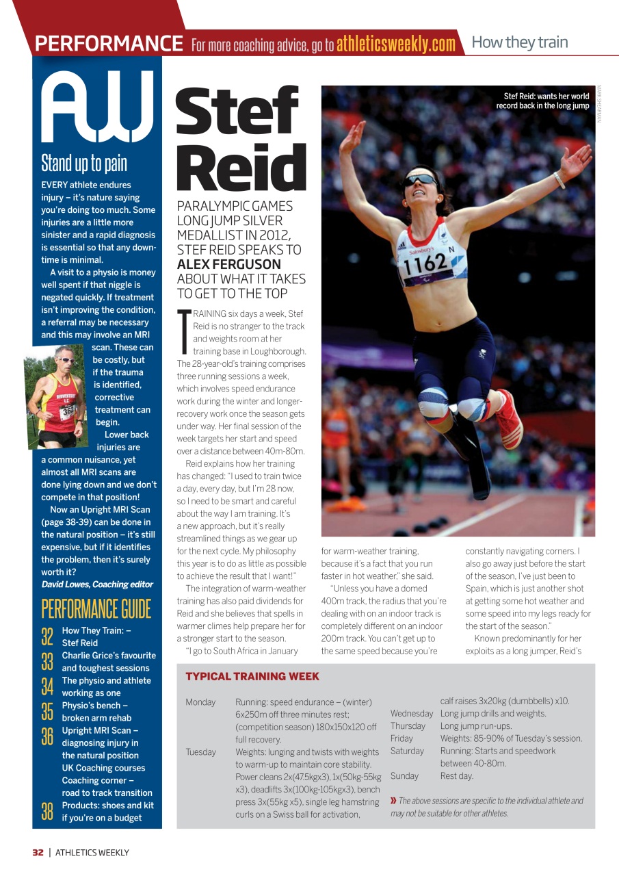 AW – Athletics Weekly Magazine Preview Pages