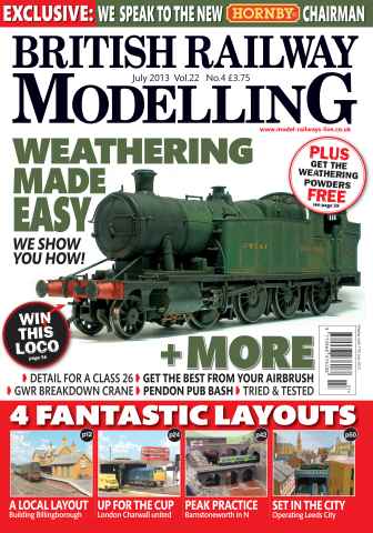 British Railway Modelling (BRM) issue BRM JULY 2013