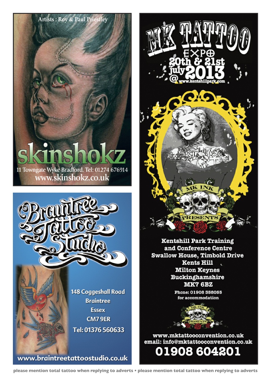 Total Tattoo Preview Pages