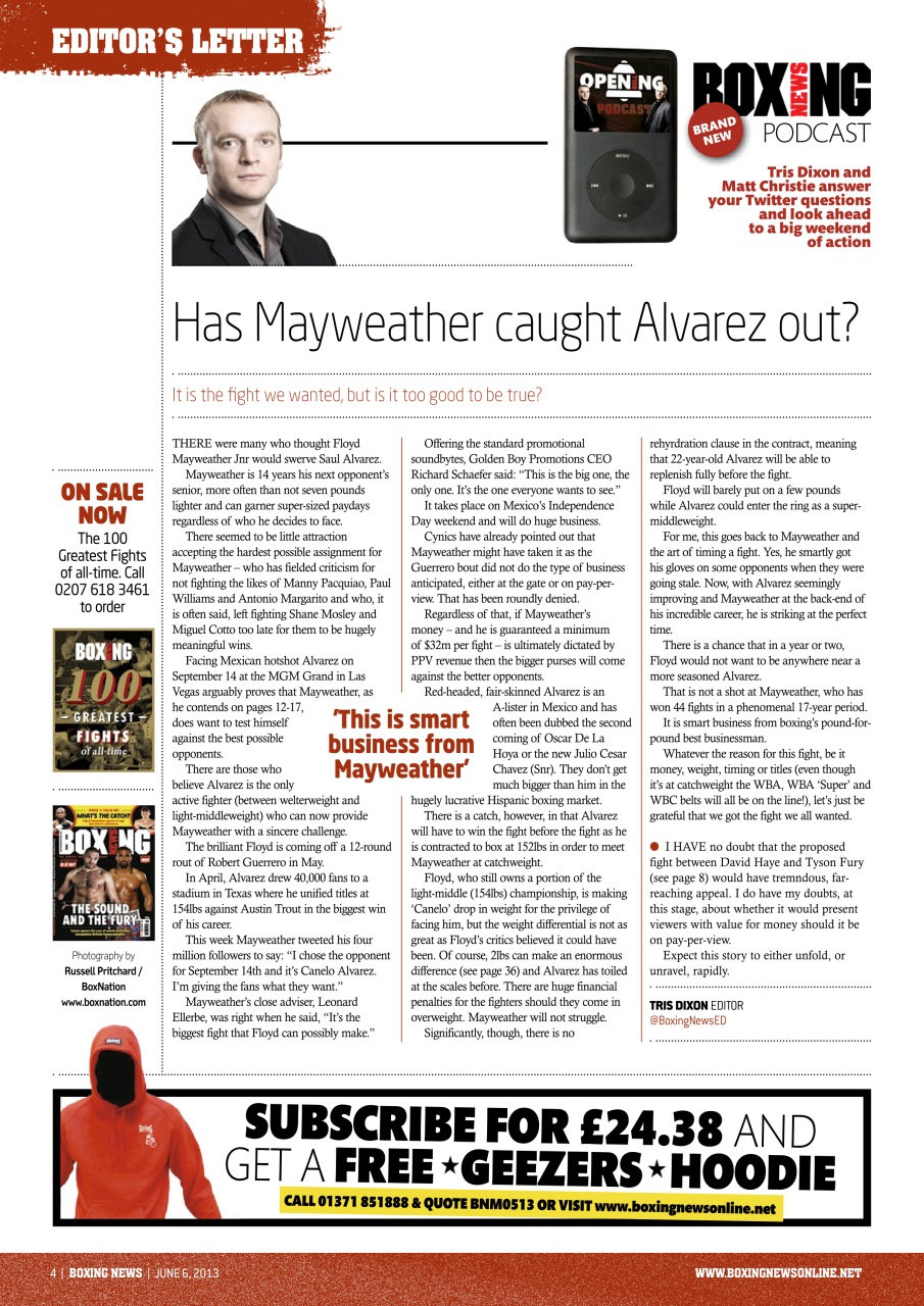 Boxing News Preview Pages