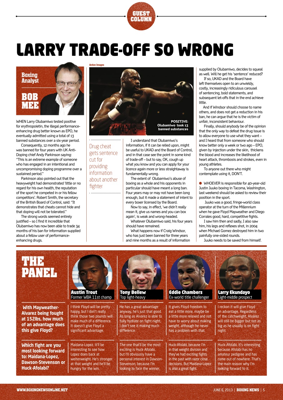 Boxing News Preview Pages