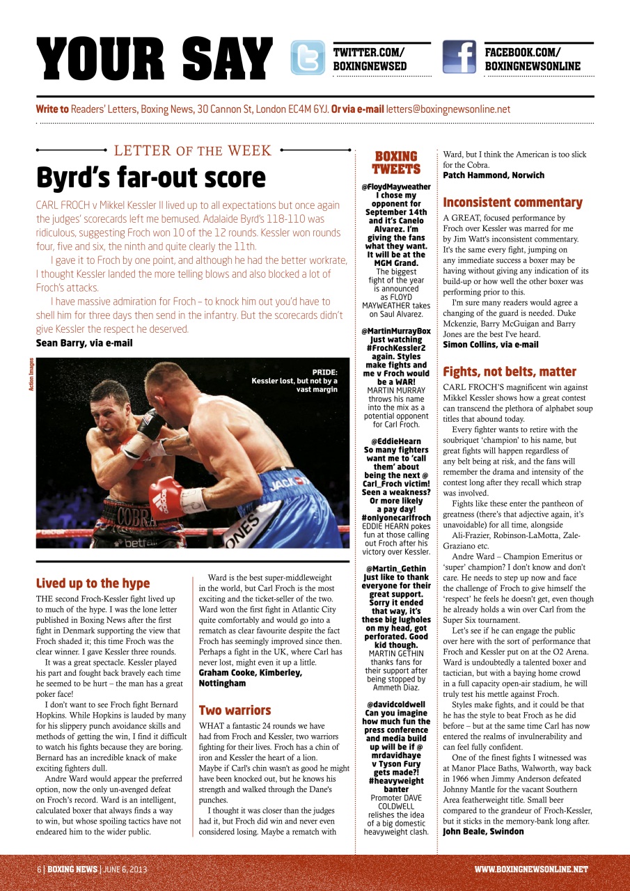 Boxing News Preview Pages