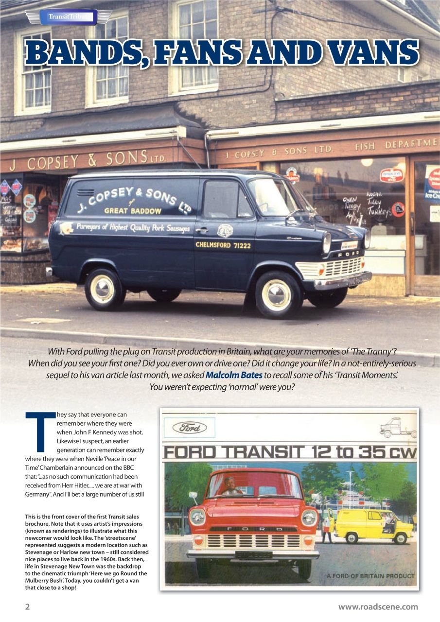 Vintage Roadscene Preview Pages