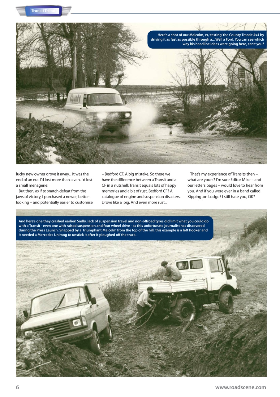 Vintage Roadscene Preview Pages