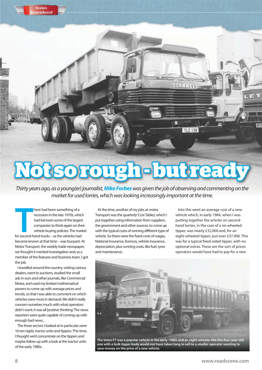 Vintage Roadscene Preview Pages