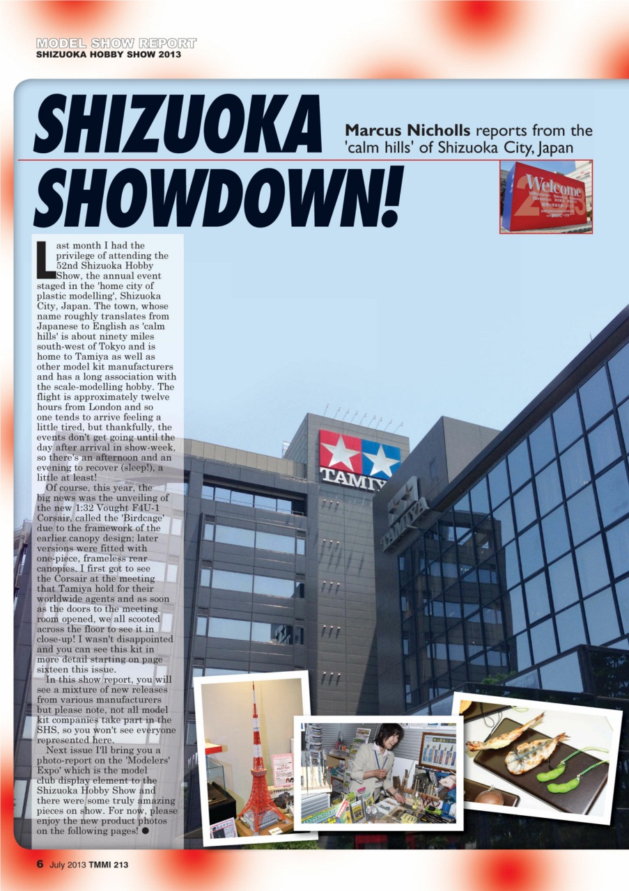 Tamiya Model Magazine Preview Pages