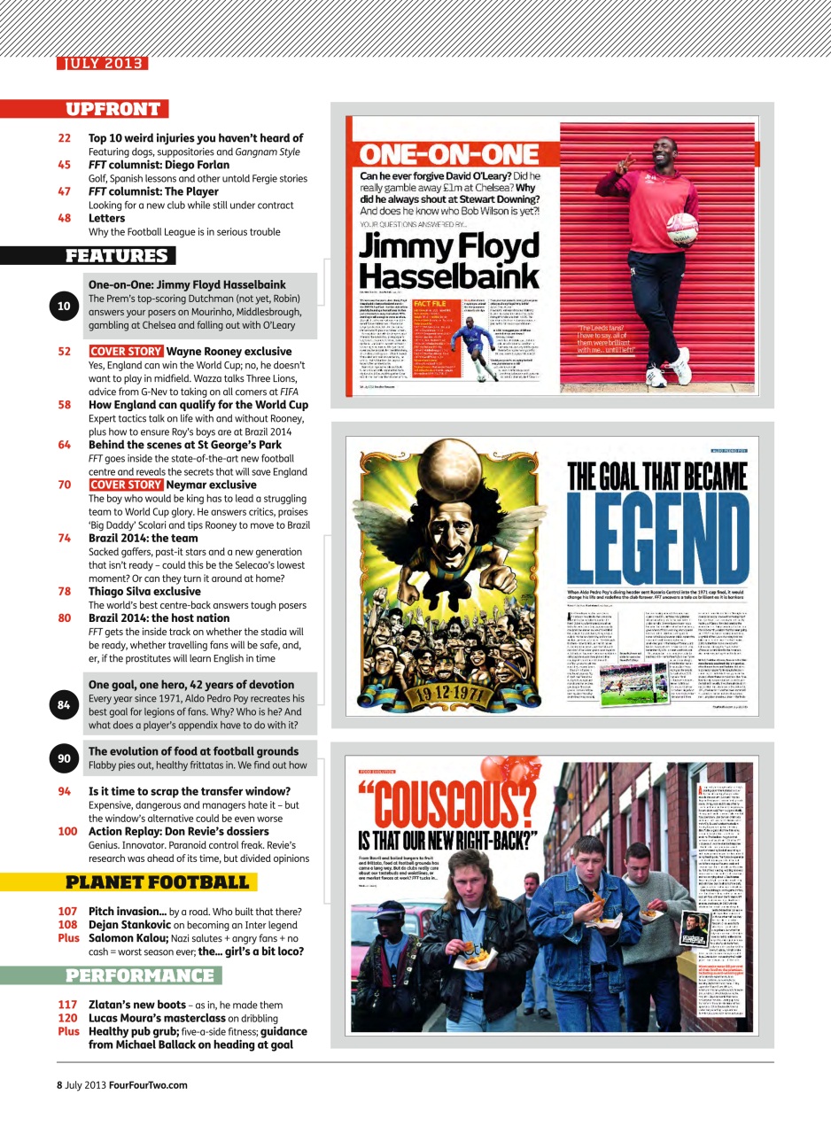 FourFourTwo Preview Pages