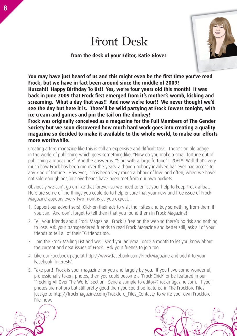 Frock Magazine Preview Pages