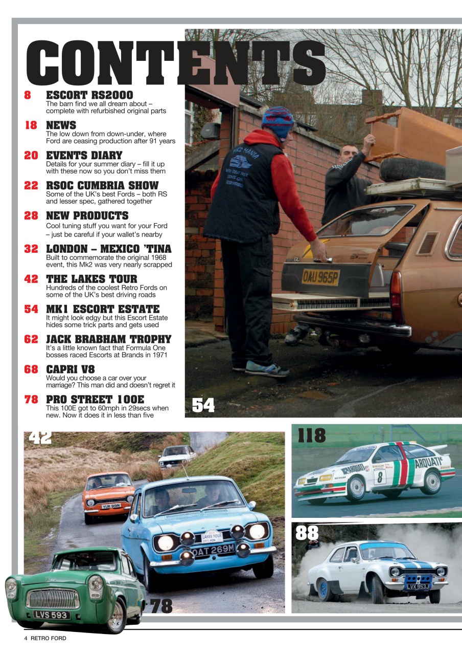 Retro Ford Preview Pages