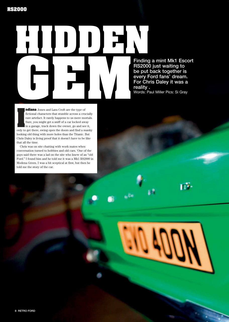 Retro Ford Preview Pages