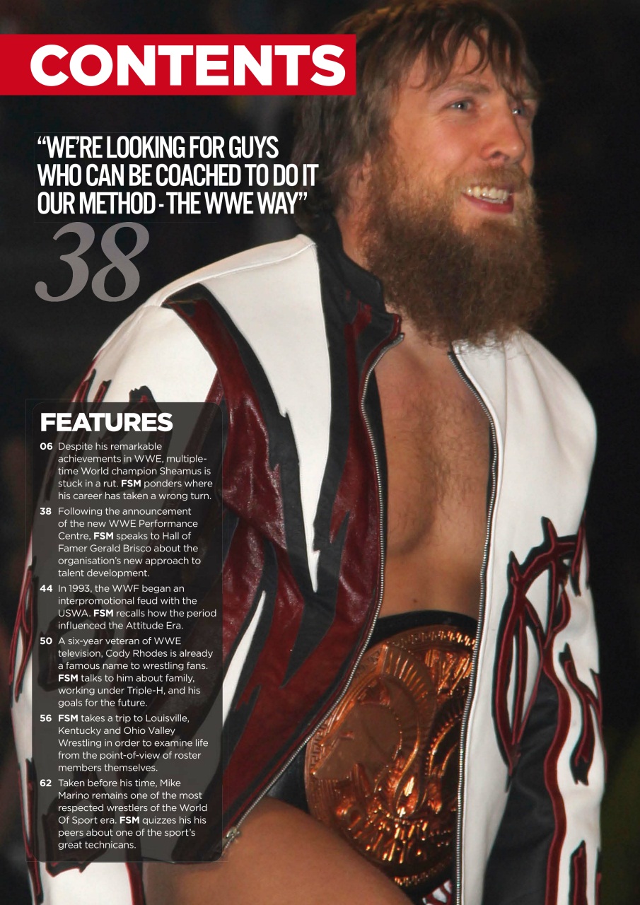 Wrestletalk Magazine Preview Pages