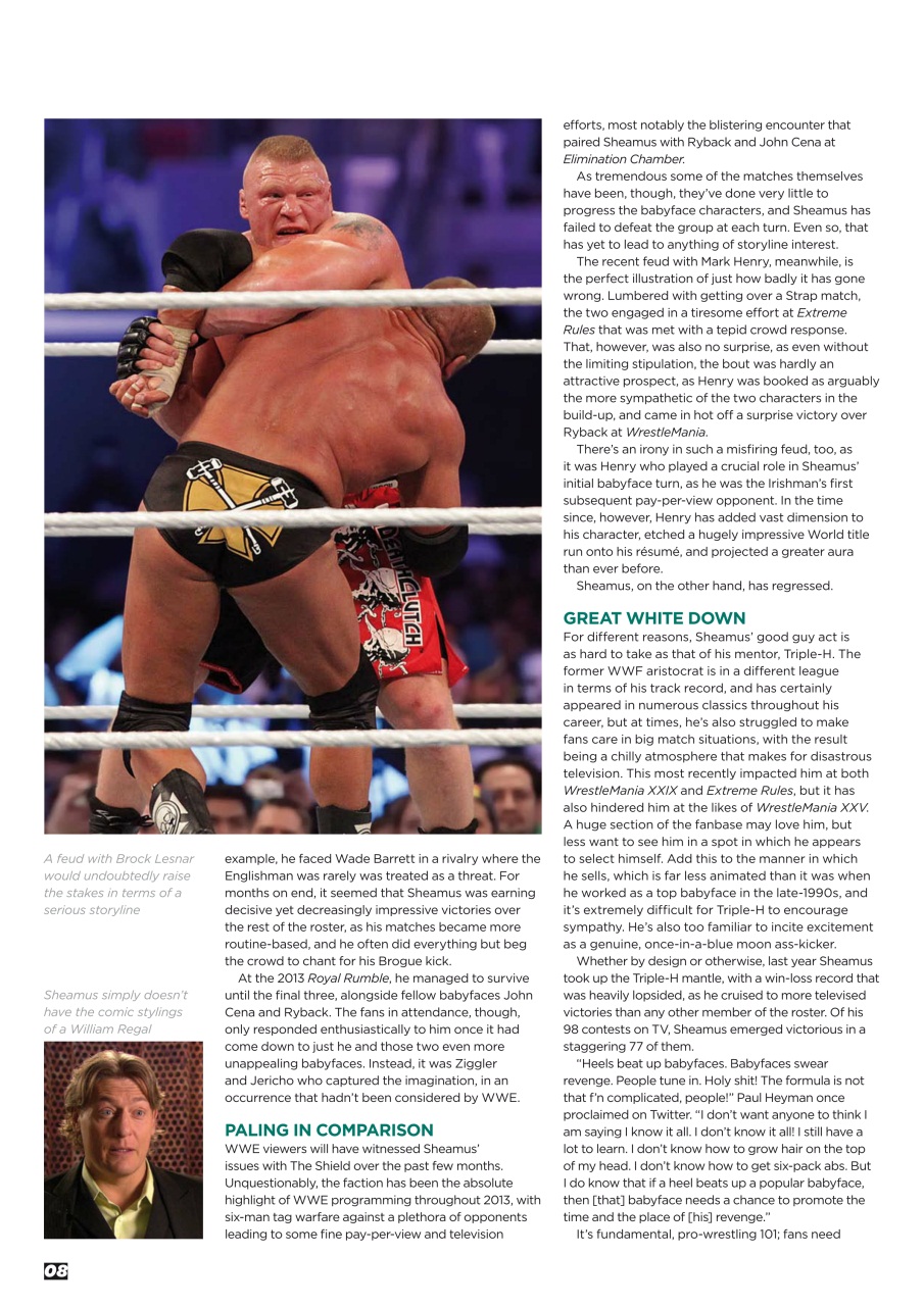Wrestletalk Magazine Preview Pages