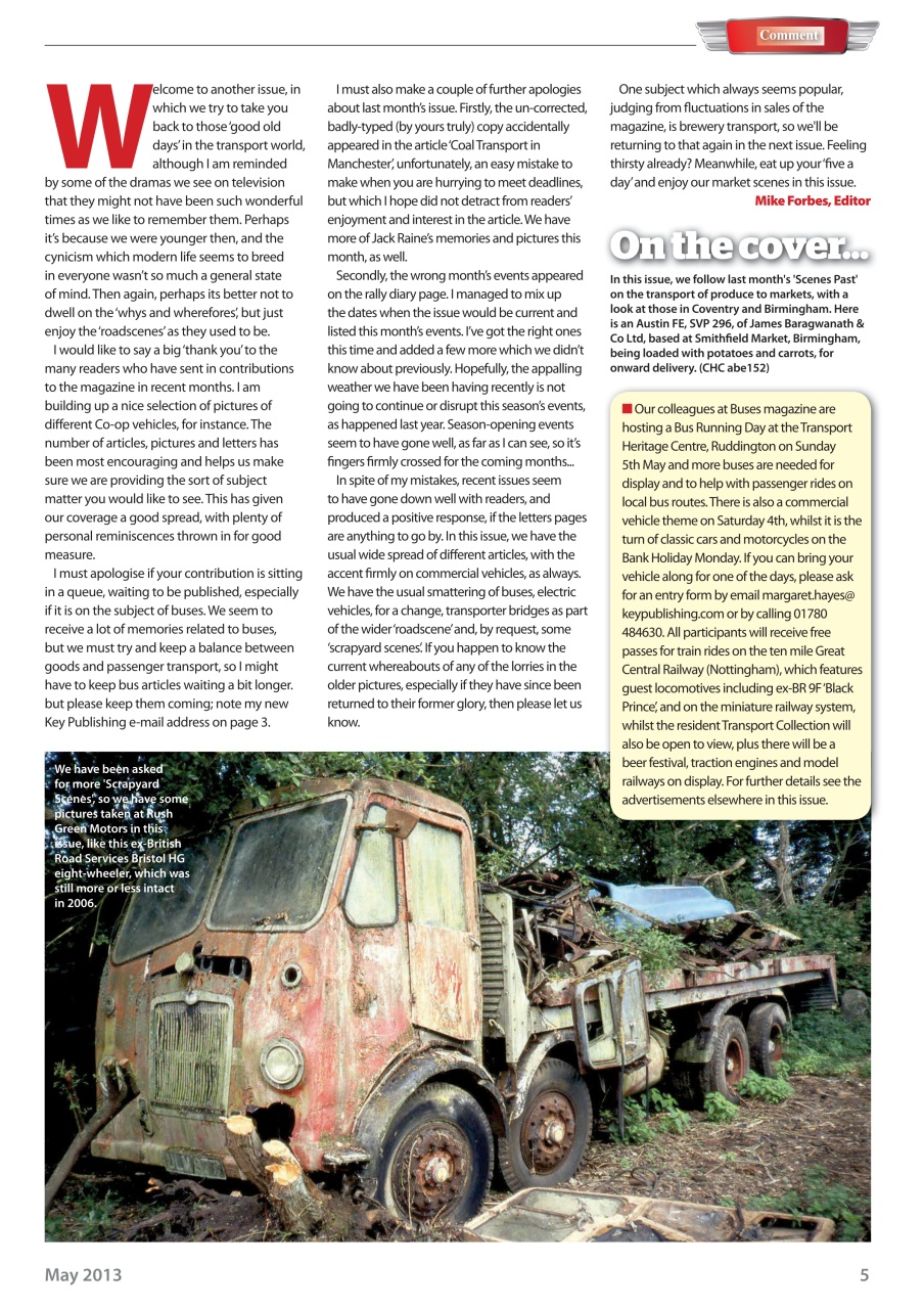 Vintage Roadscene Preview Pages