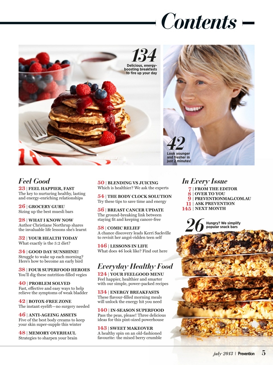 Prevention Preview Pages