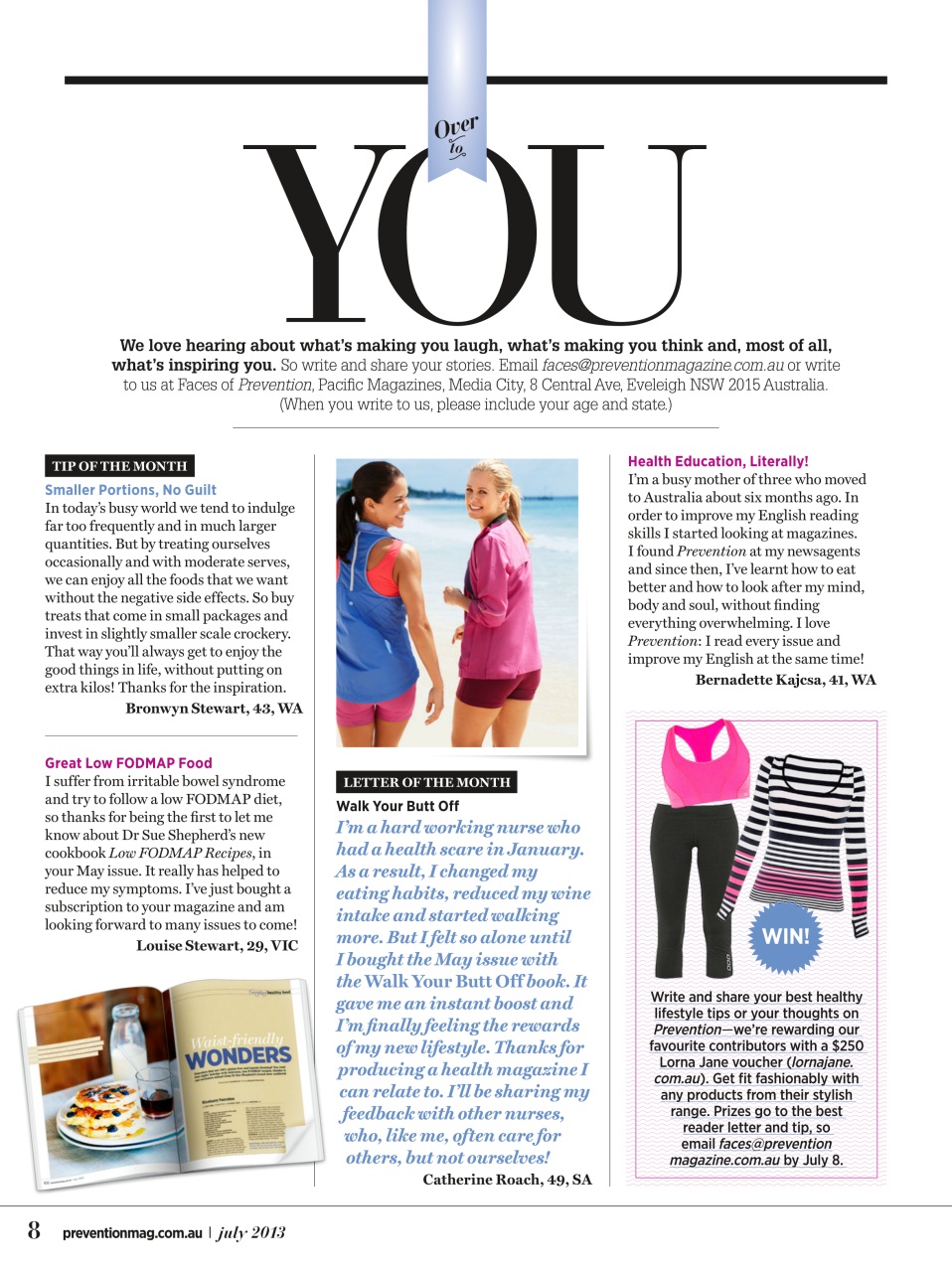 Prevention Preview Pages