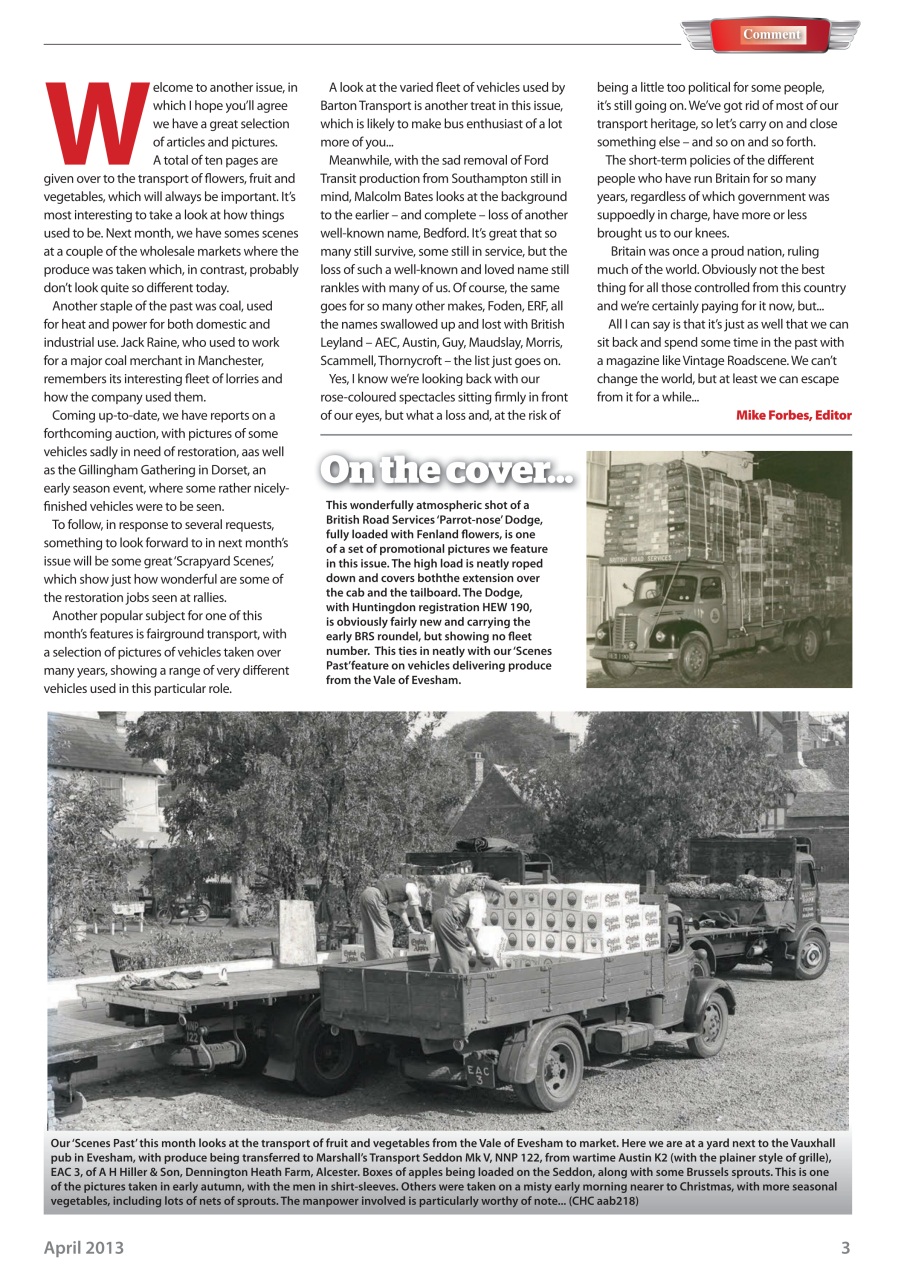 Vintage Roadscene Preview Pages