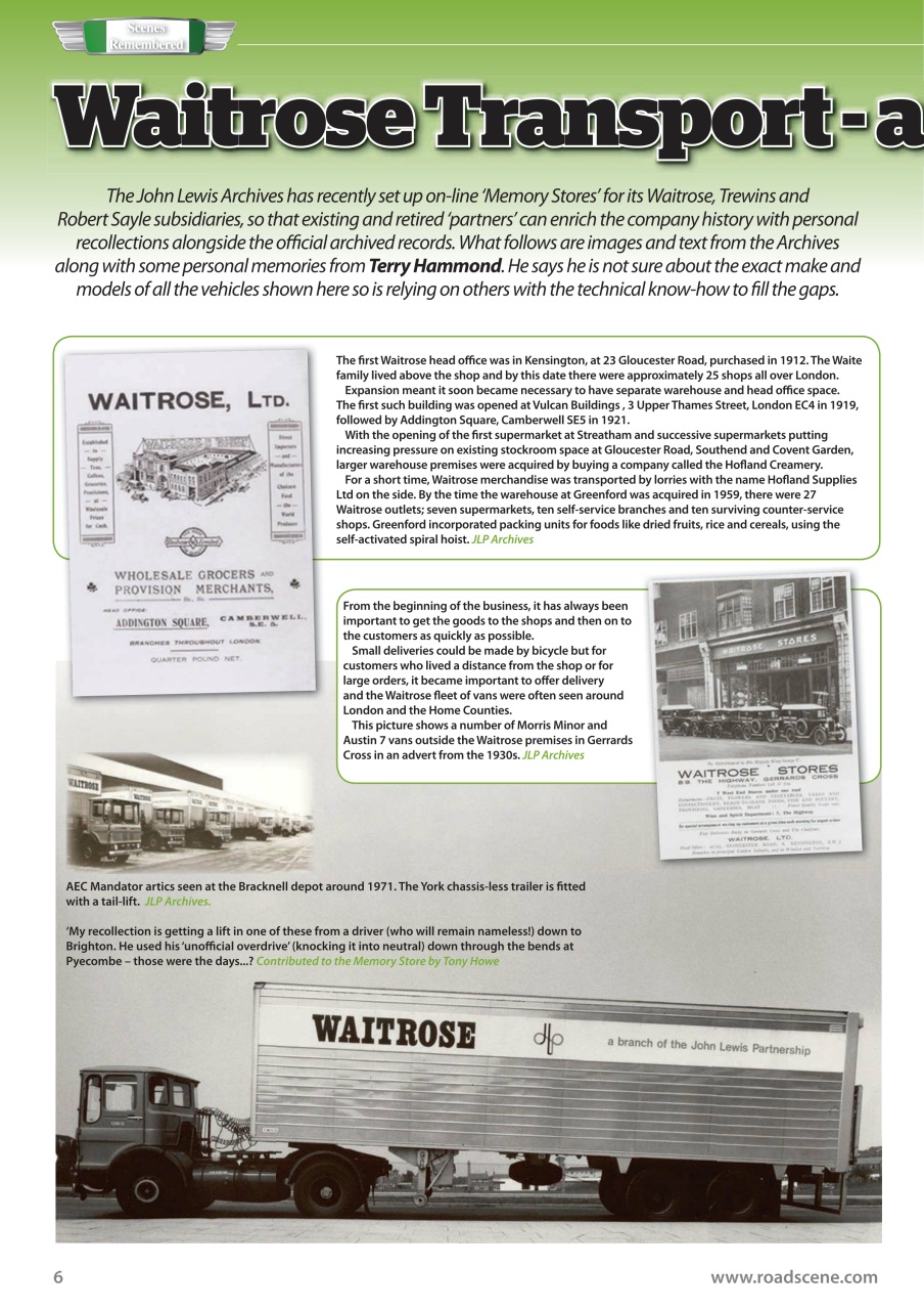 Vintage Roadscene Preview Pages
