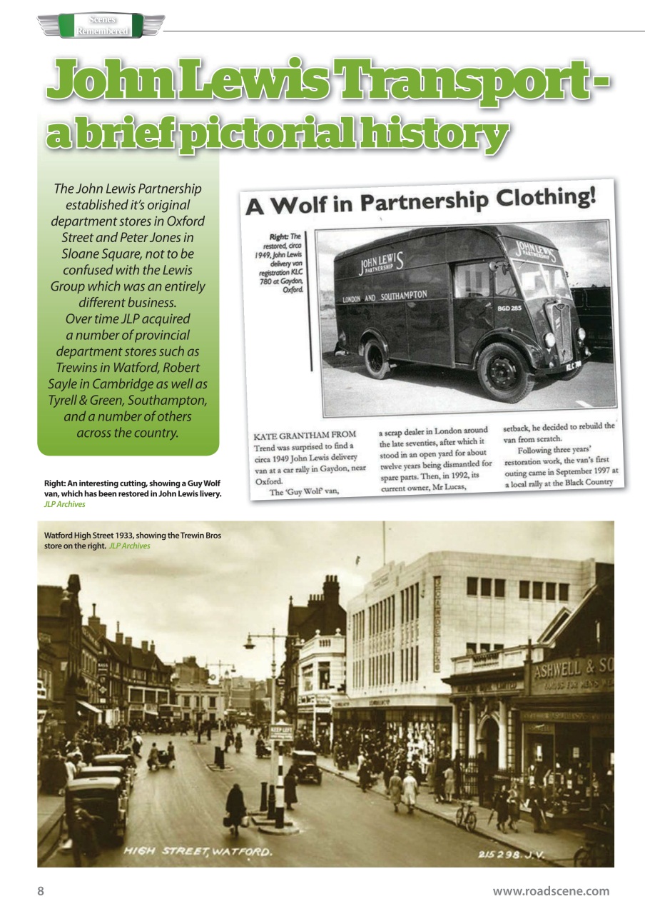 Vintage Roadscene Preview Pages