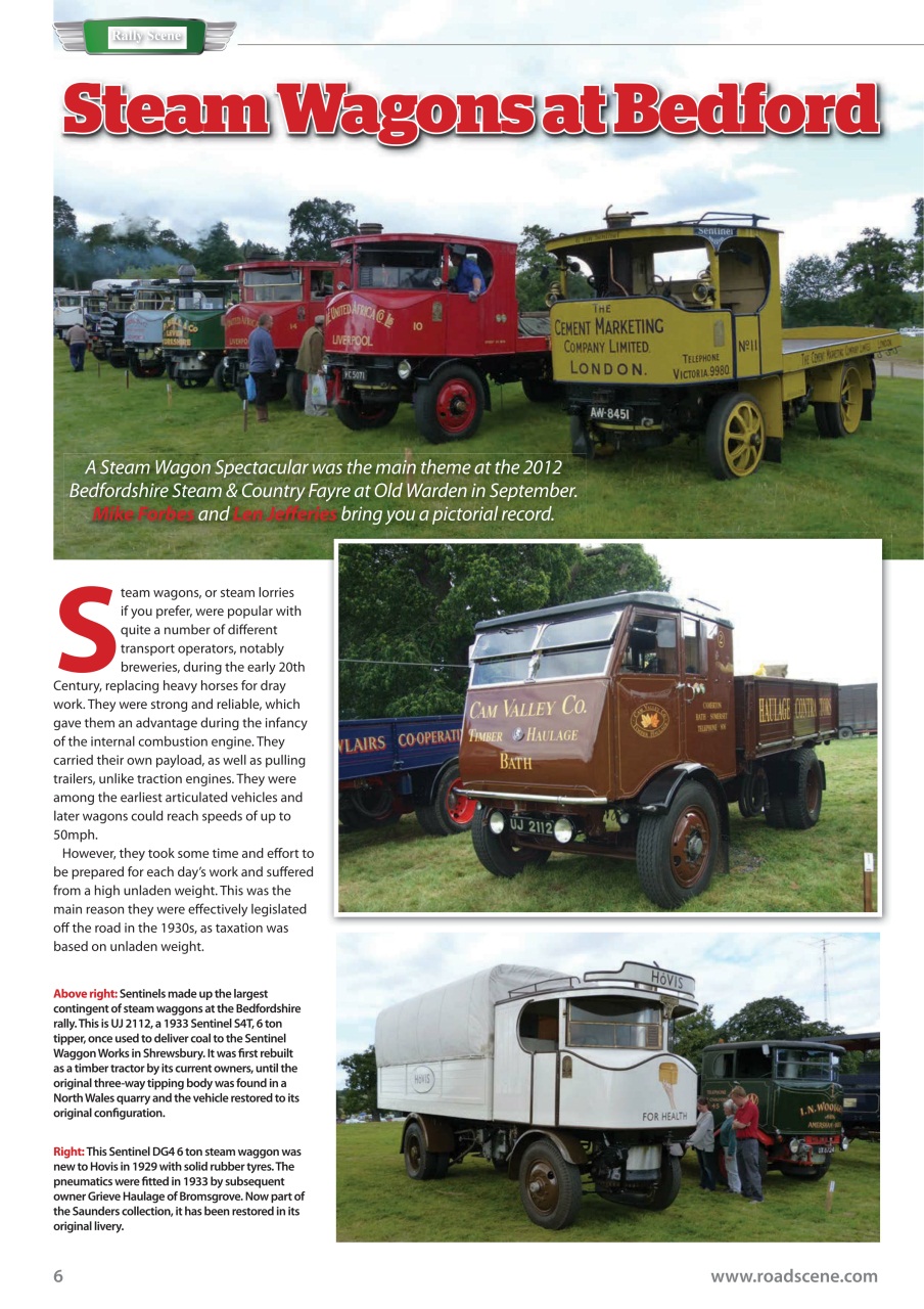 Vintage Roadscene Preview Pages