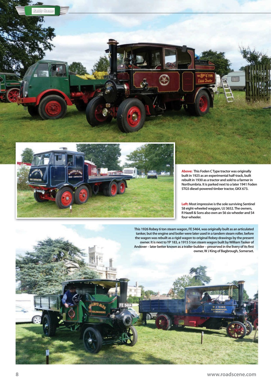 Vintage Roadscene Preview Pages