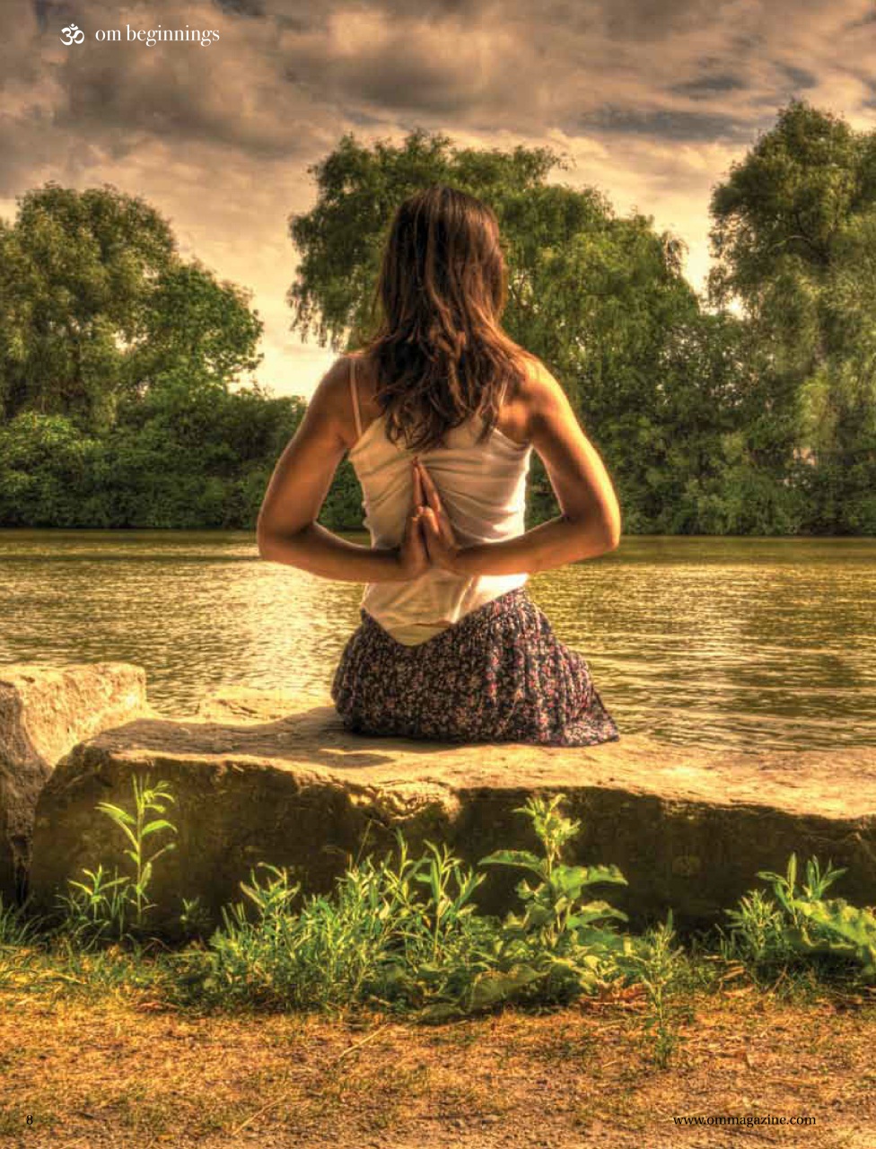 OM Yoga Magazine Preview Pages