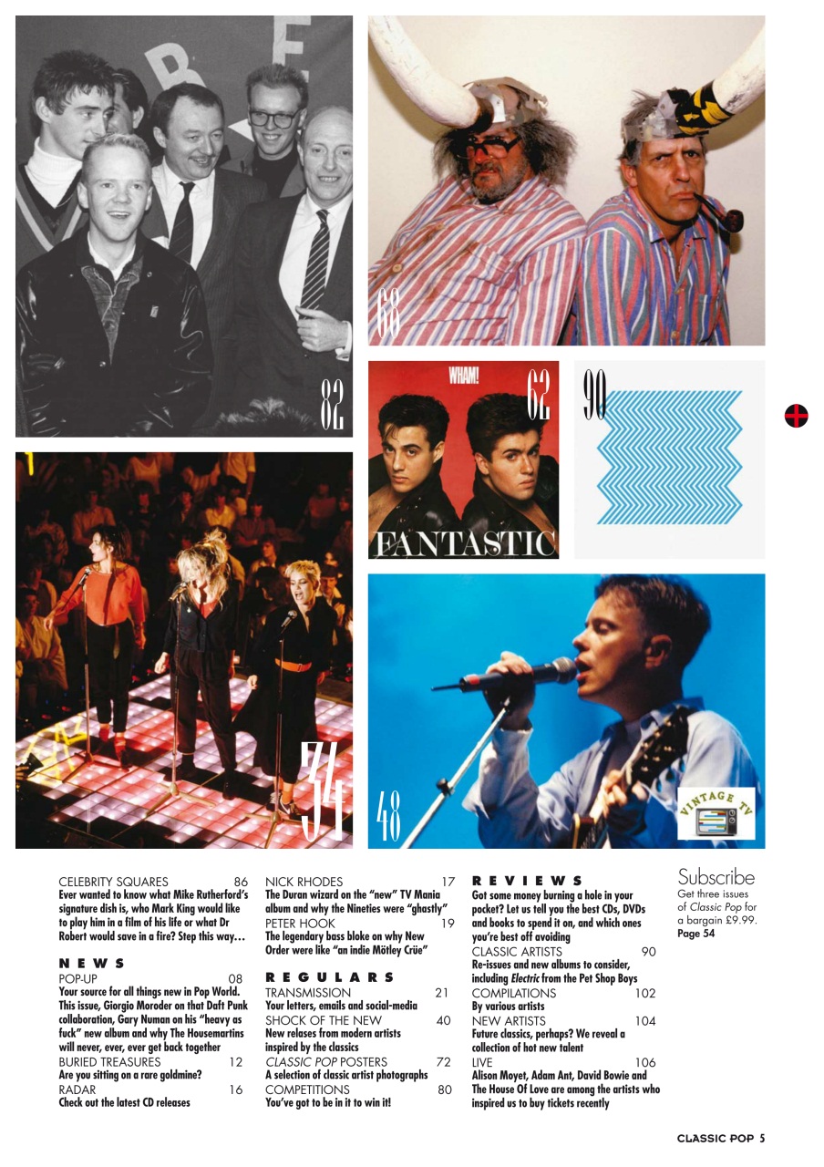 Classic Pop Preview Pages