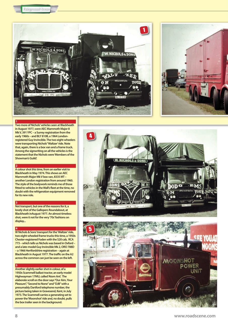 Vintage Roadscene Preview Pages