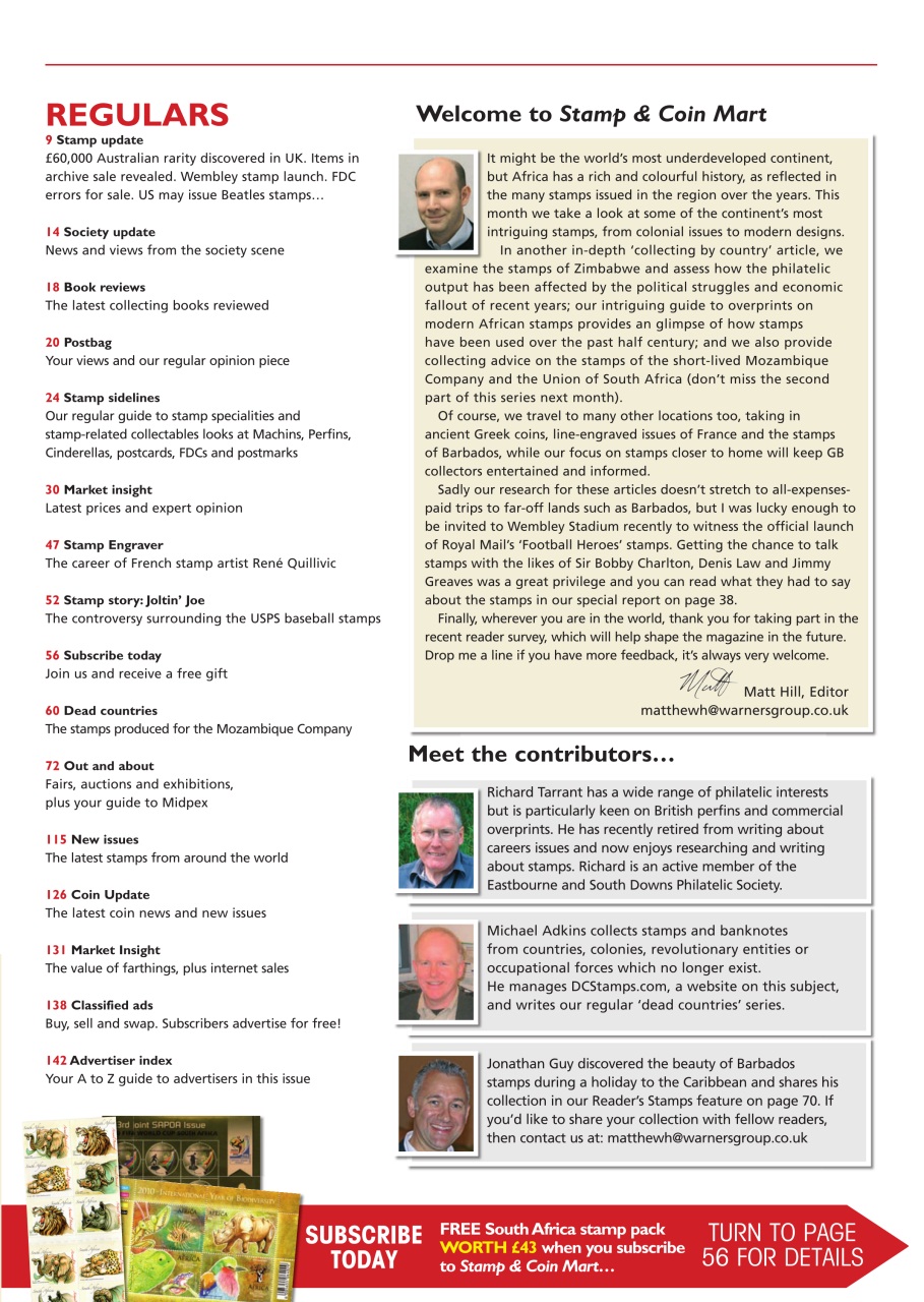 Stamp Collector Preview Pages