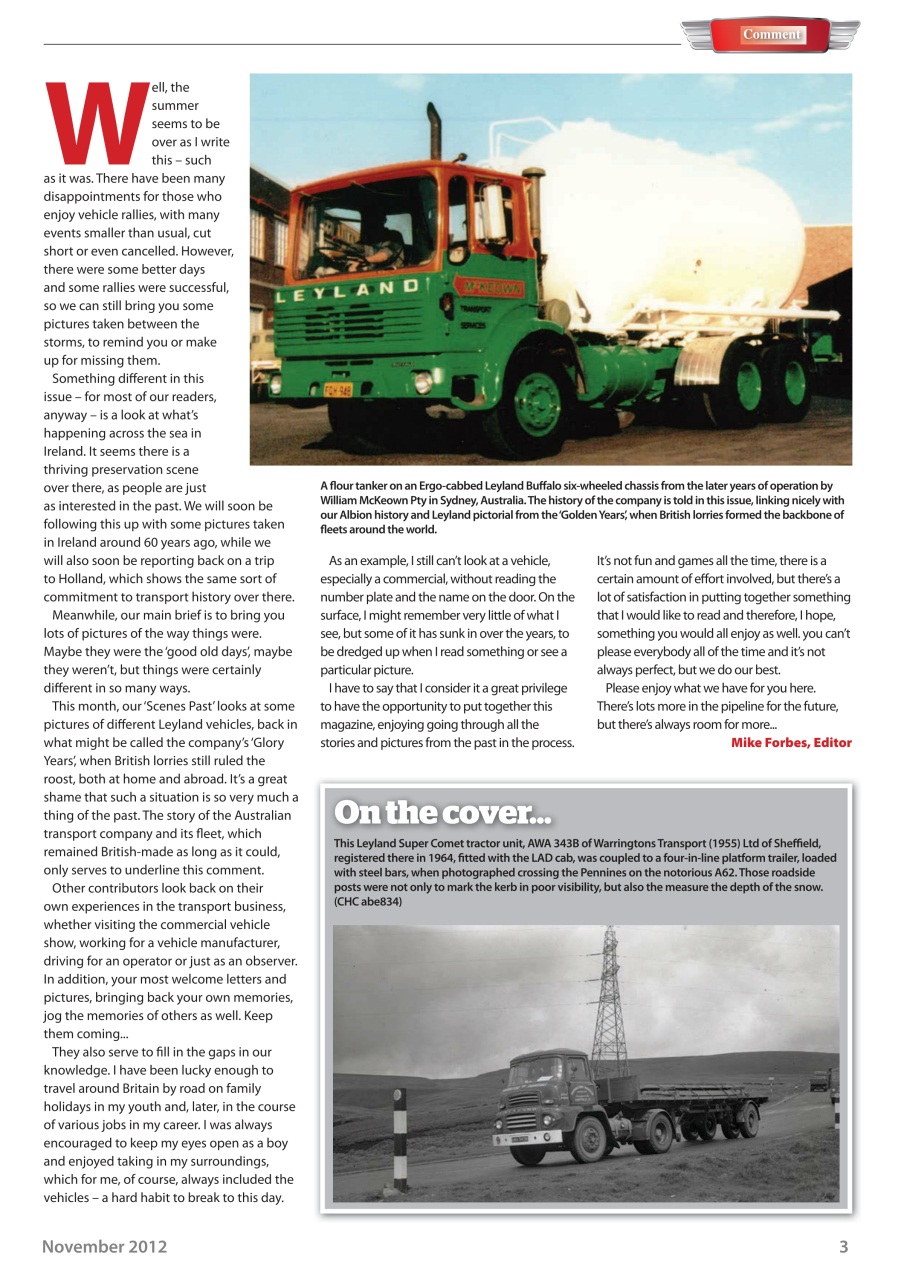 Vintage Roadscene Preview Pages