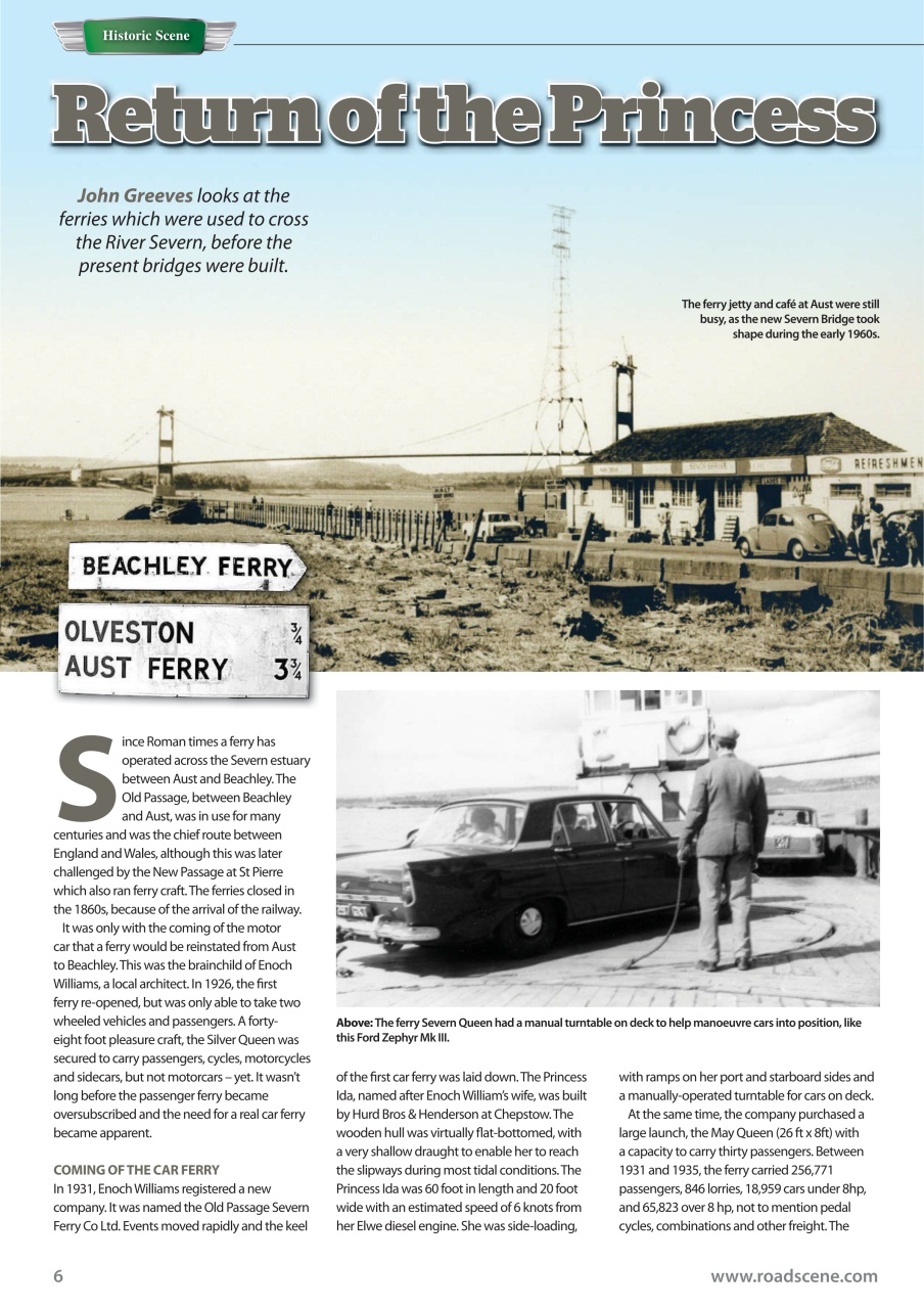 Vintage Roadscene Preview Pages