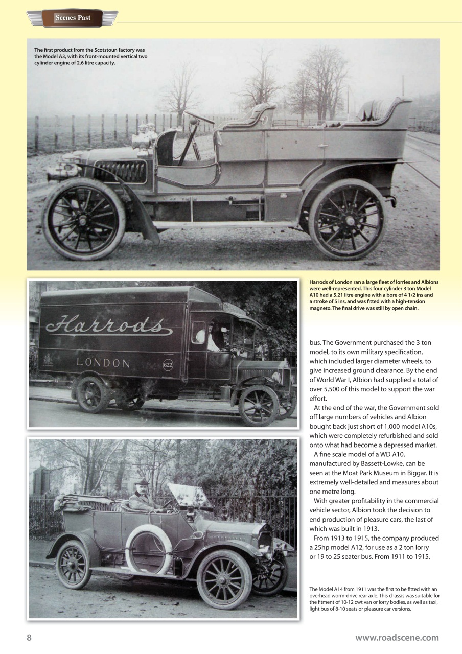 Vintage Roadscene Preview Pages