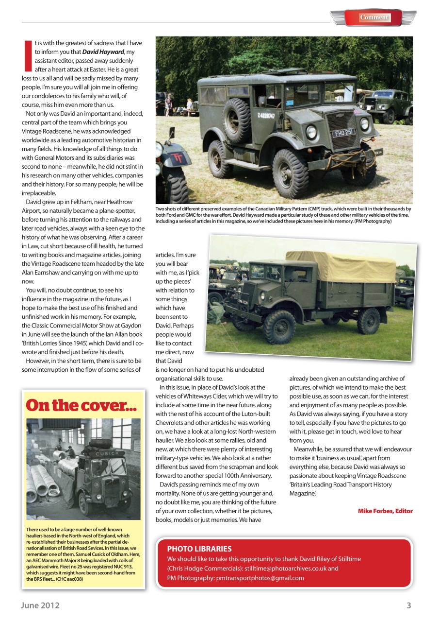 Vintage Roadscene Preview Pages