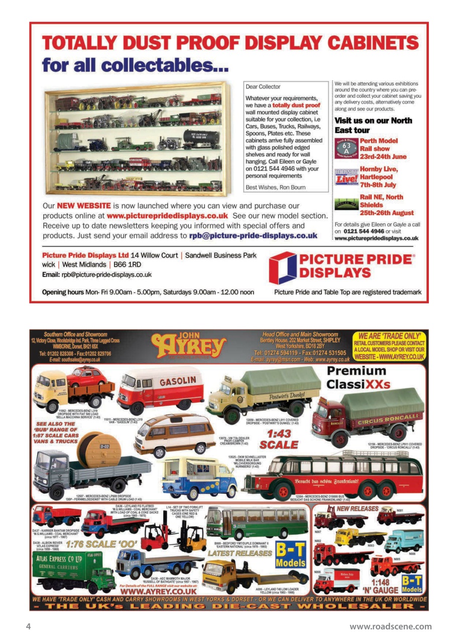 Vintage Roadscene Preview Pages