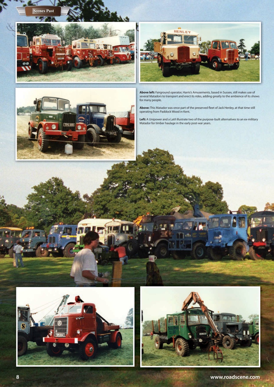 Vintage Roadscene Preview Pages