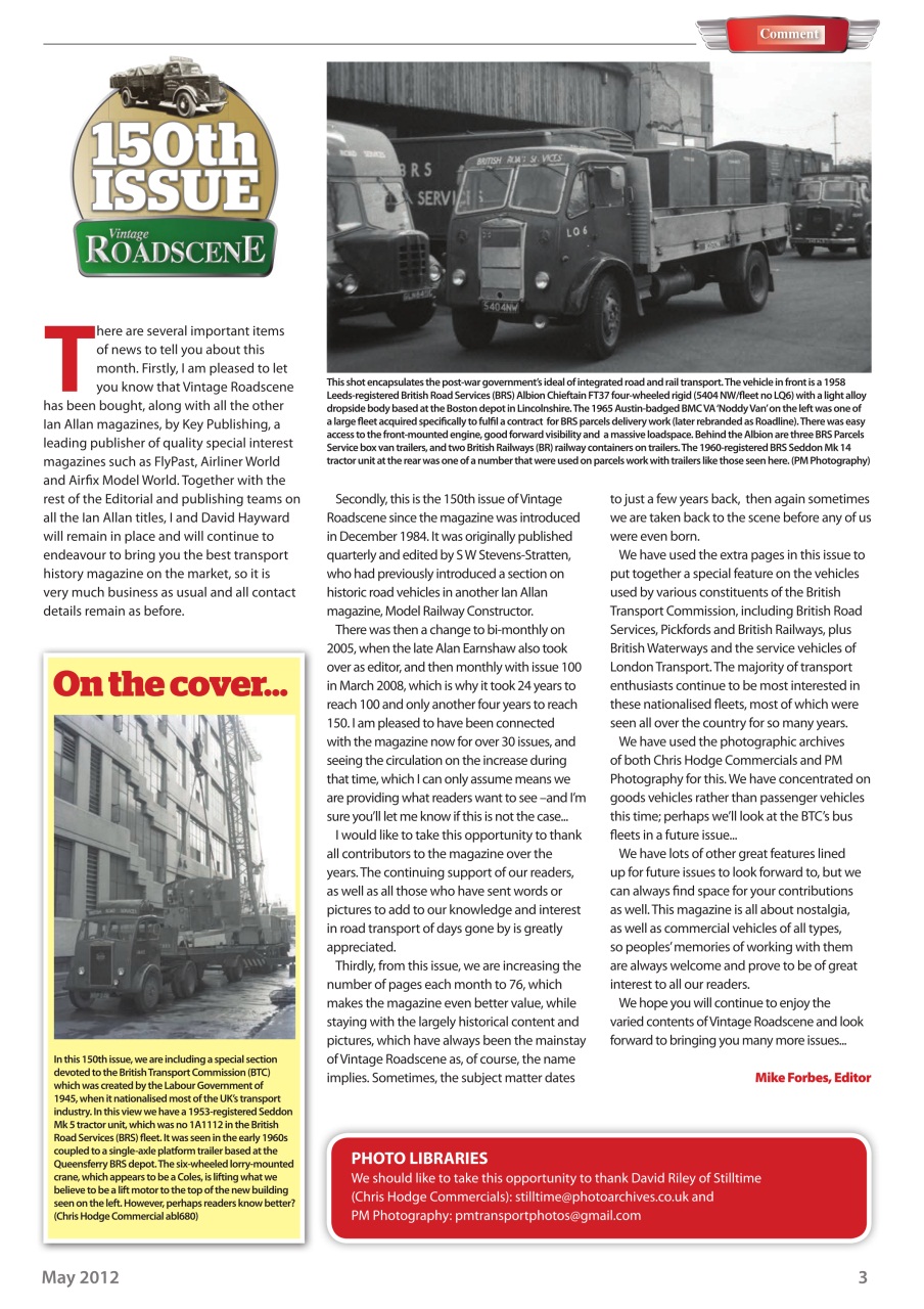 Vintage Roadscene Preview Pages