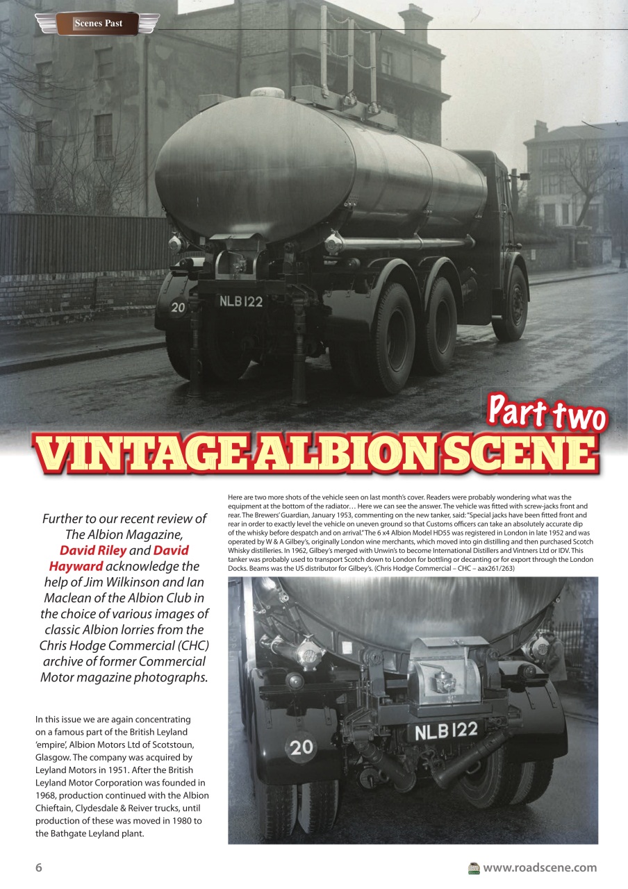 Vintage Roadscene Preview Pages