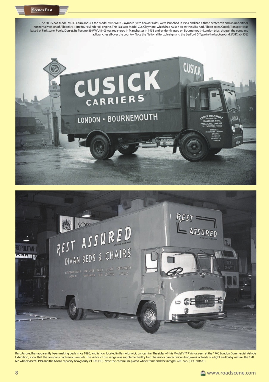 Vintage Roadscene Preview Pages